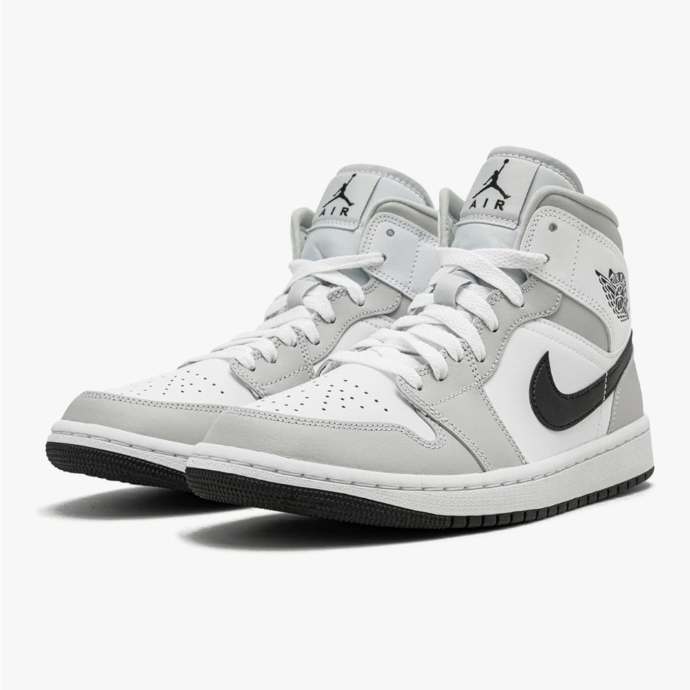 AIR JORDANS: Nike Women’s Mid “Grey Fog” Sneakers